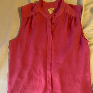 J.Crew Size 4 Women's Fuchsia Pink Sleeveless